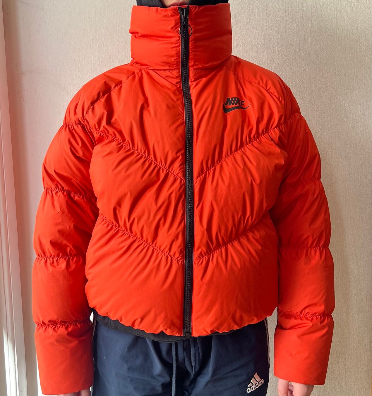 Nike Giacche: Nike Daunenjacke - Orange - Winter - Grösse S – Usato da Basel venduto da duurlips