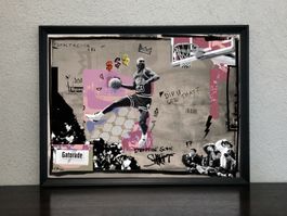 Michael Jordan Pop Art Kunst Basketball Air Stefan Bammert