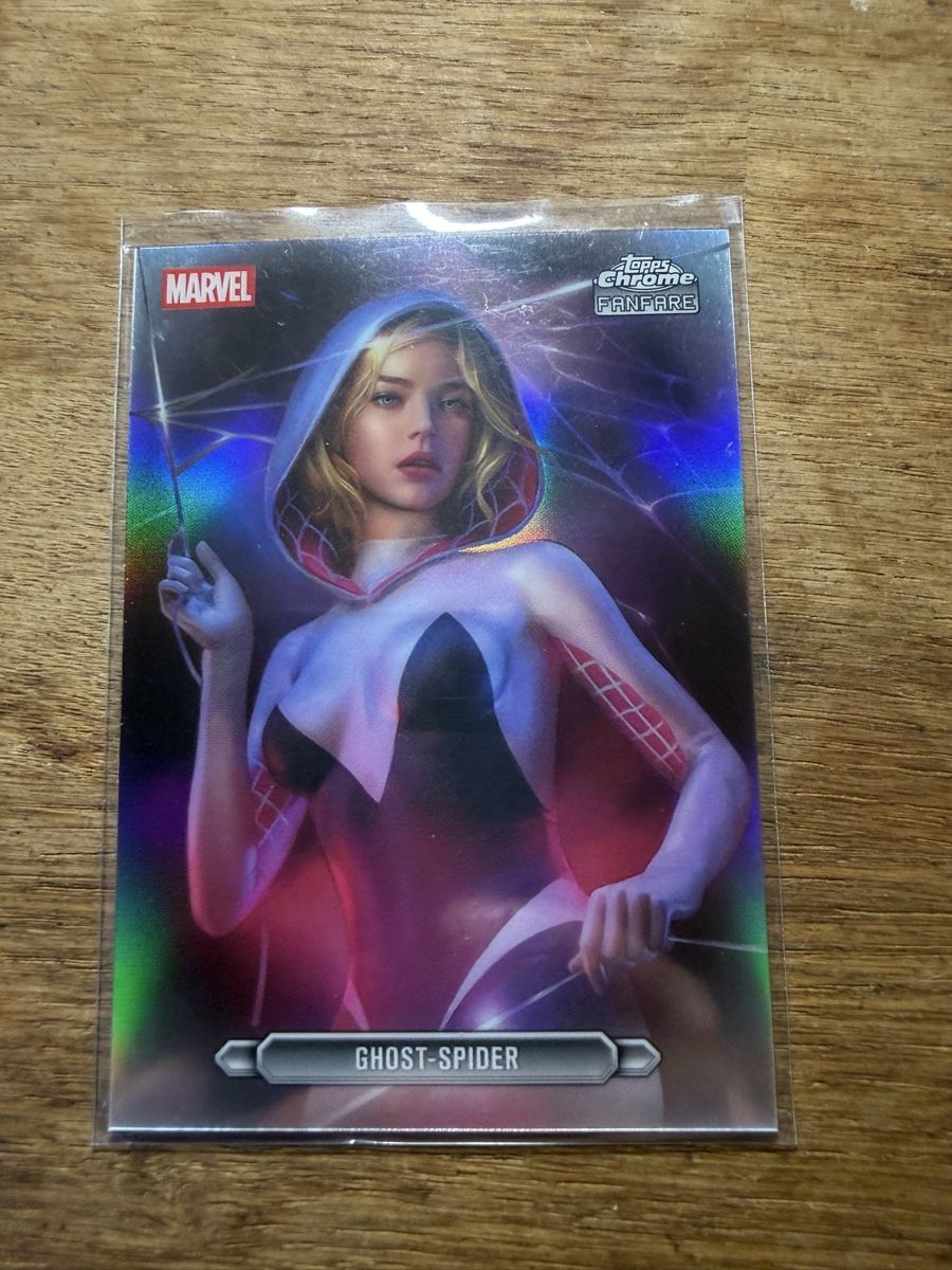 Topps Carte collezionabili: 2026 Topps Chrome Marvel Comics Ghost-Spider Fanfare #FF-17 – Nuovo (secondo la descrizione) da Goldach venduto da pipinio
