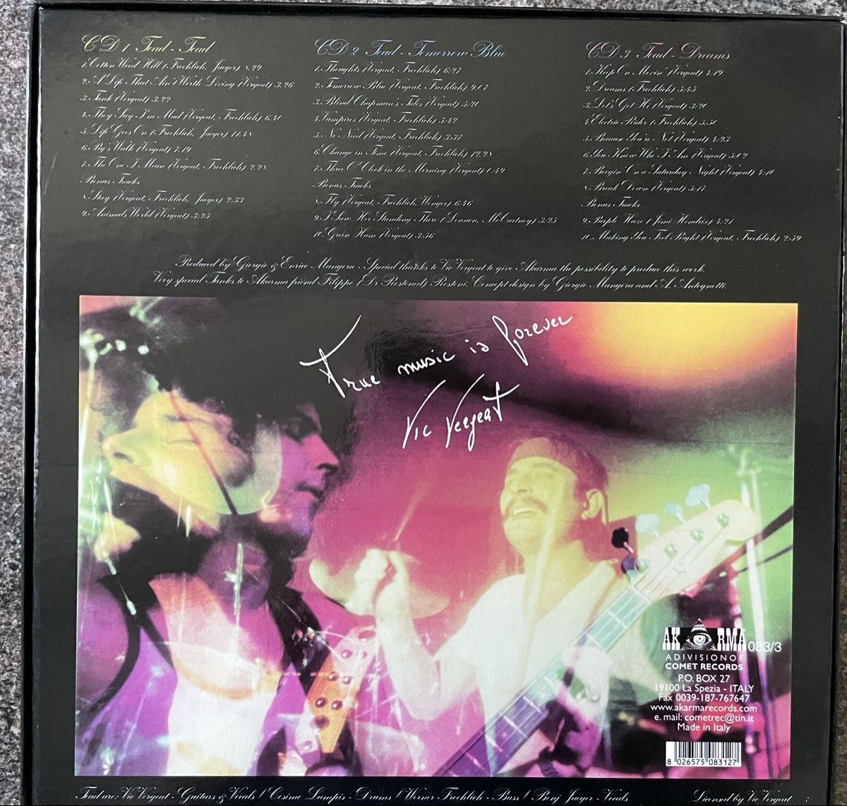 CDs: TOAD - 3 CD Box Set - AKARMA  – Gebraucht aus Olten von Bluespapst 1