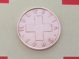 1 Rappen 1968 unz