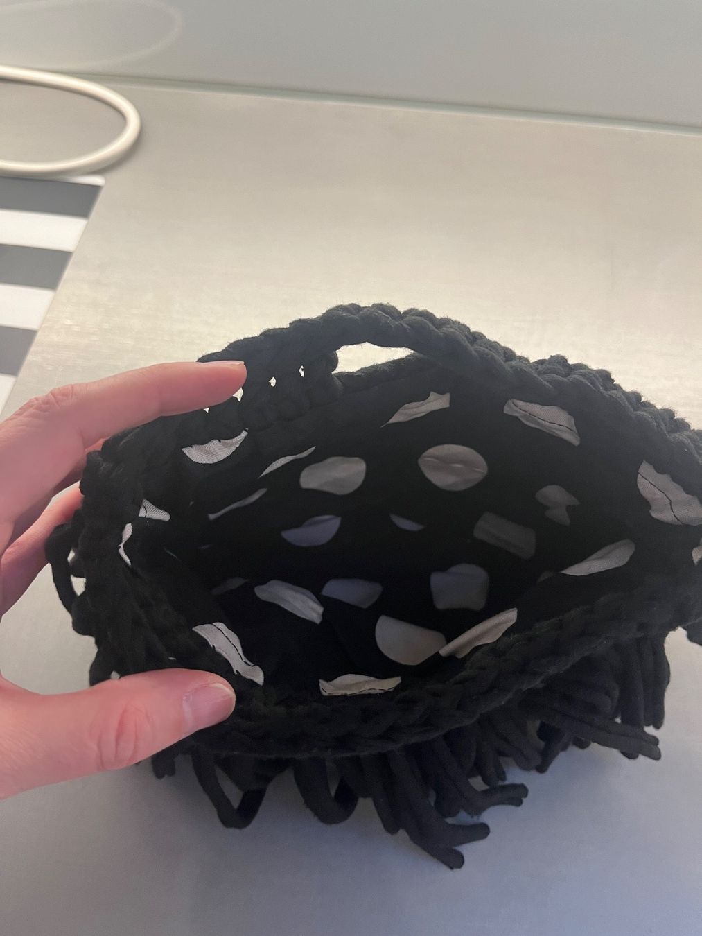 Borse da donna: Clutch in Häkel Optik – Nuovo (secondo la descrizione) da St.Gallen venduto da Monrose 2