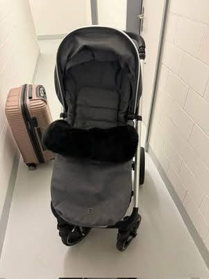 Poussette: Kombi Kinderwagen in Grau – D'occasion à Turbenthal par ere_p55v 1