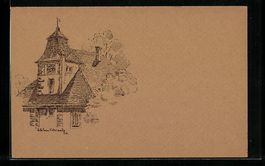 Künstler-AK Kehrsatz, Schloss Kehrsatz