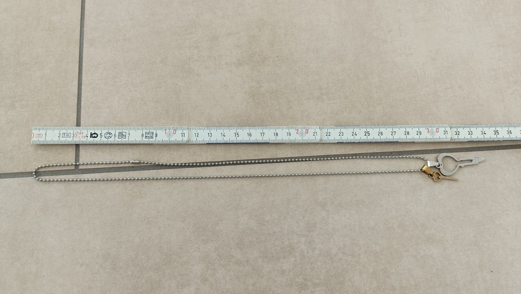 Catenine: Halskette mit Schlüssel – Nuovo (secondo la descrizione) da Rickenbach b. Wil venduto da Kth_v8 5