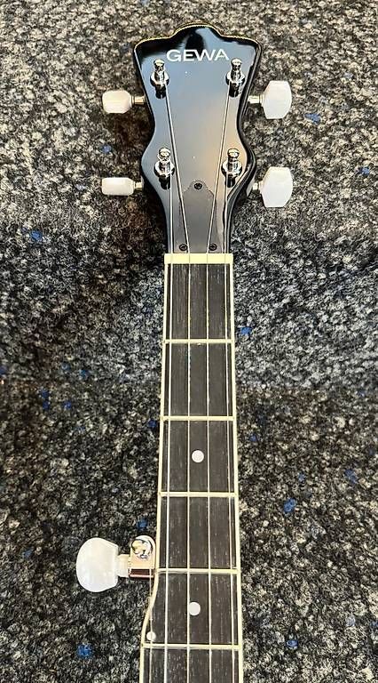 Strumenti musicali: Banjo GEWA 5-String Sunburst High Gloss with Case – Usato da Morges venduto da GvnMusic 5