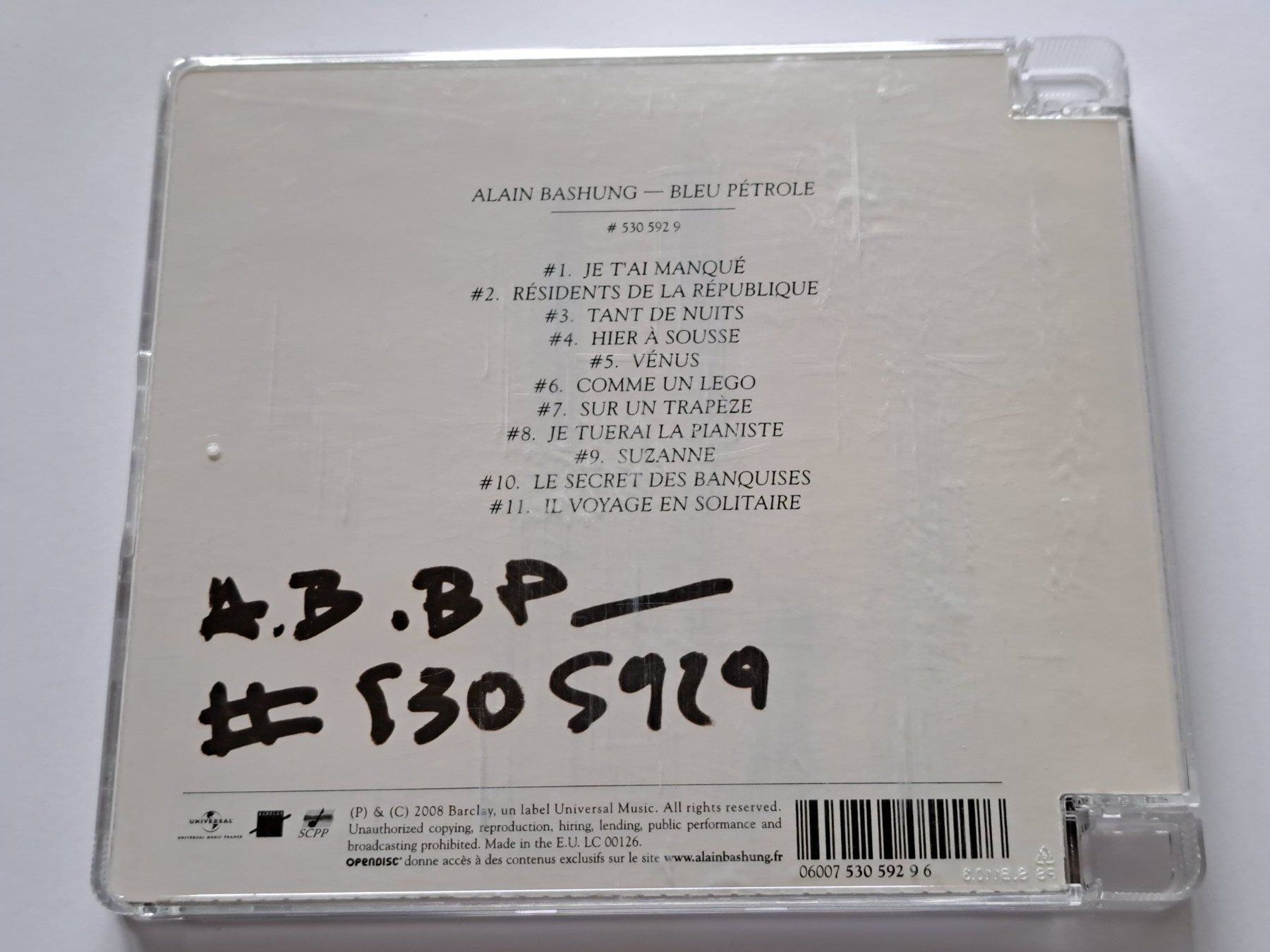 CD: CD Bashung - Bleu Pétrole – Usato da Pully venduto da bro_n52j 1