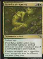 TCG Magic The Gathering MTG UK MKM 191 Buried in the Garden