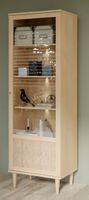 Standvitrine und TV-Lowboard aus Holz (MÜSSEN DRINGEND WEG)