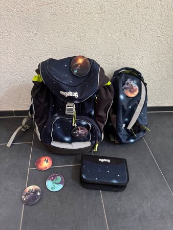 Ergobag Set Planeten blau