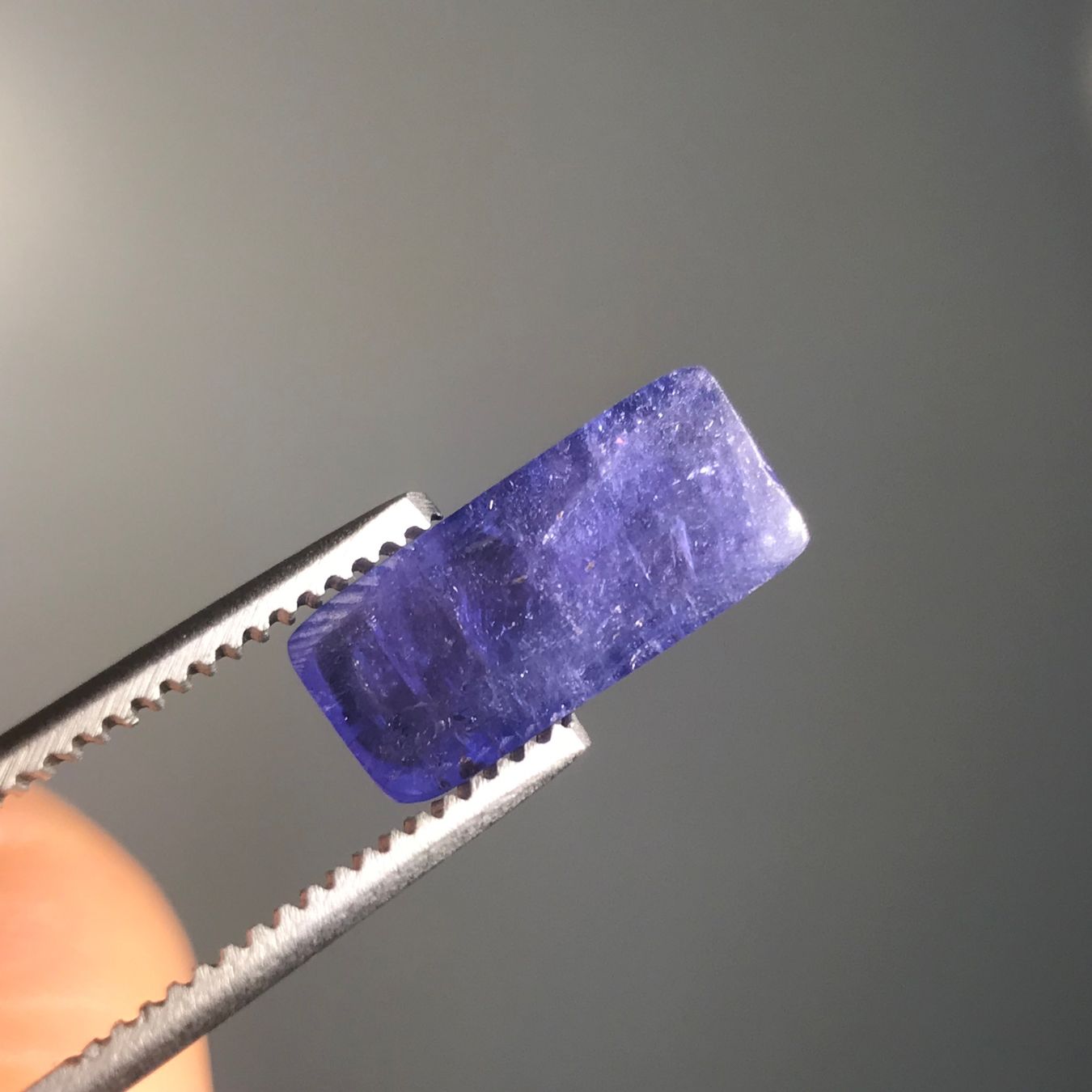 Edelsteine: Tansanit Cabochon, Baguette, 4.4 Karat – Neu (gemäss Beschreibung) aus Biel von djvalbnc 3