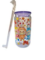 Labubu Verre avec paille modèle au choix