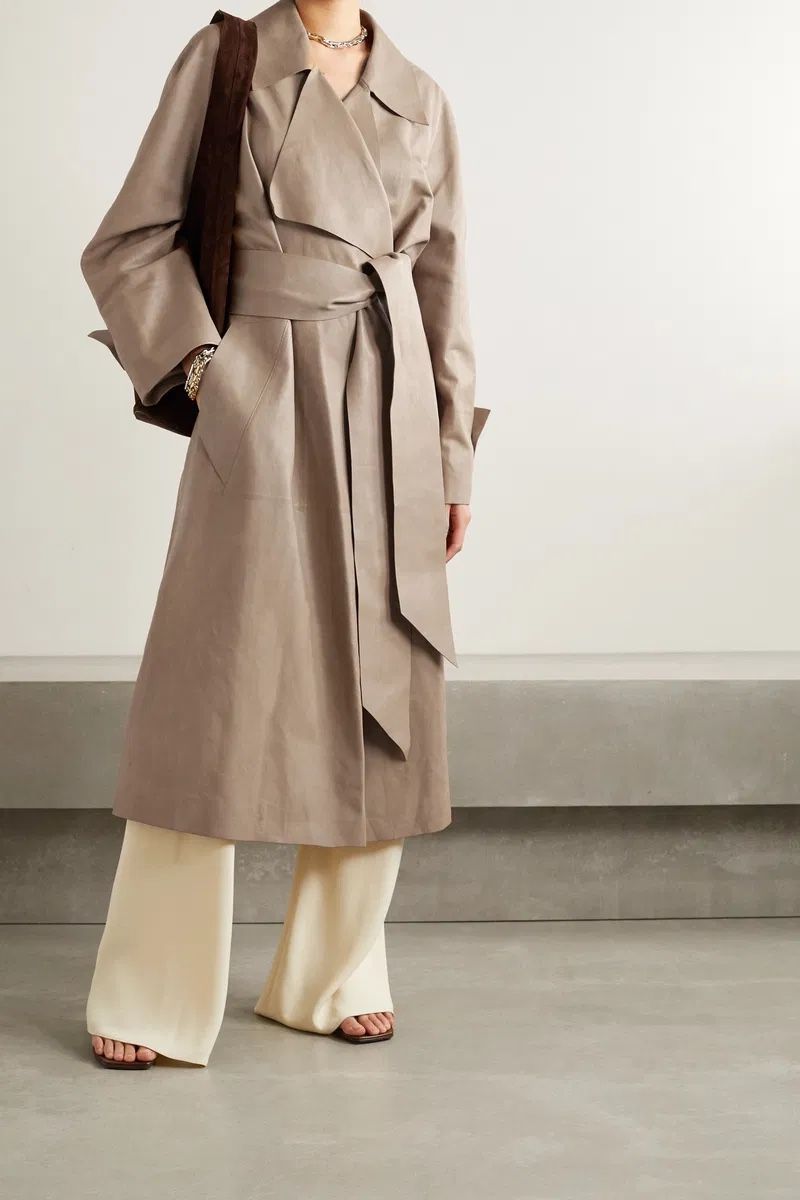 The Row Cappotti: The Row Leather Trench Coat, Autumn Chic, – Nuovo (secondo la descrizione) da Basel venduto da TIMELESS-FASHION 1