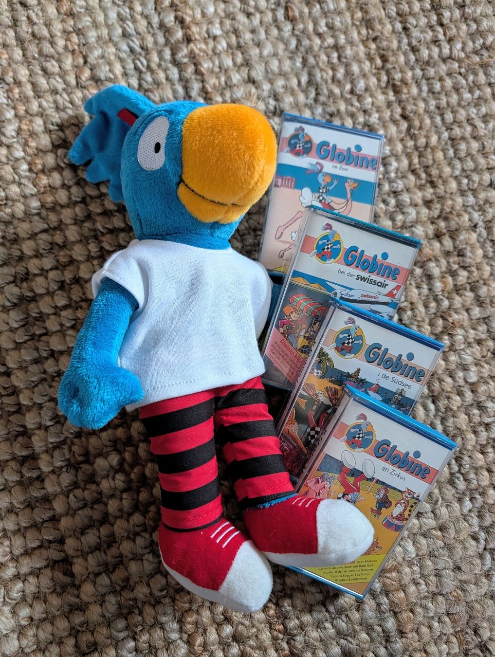 Musicassette: Globine Kuscheltier mit 4 Kassetten – Usato da Nänikon venduto da Haexli_70