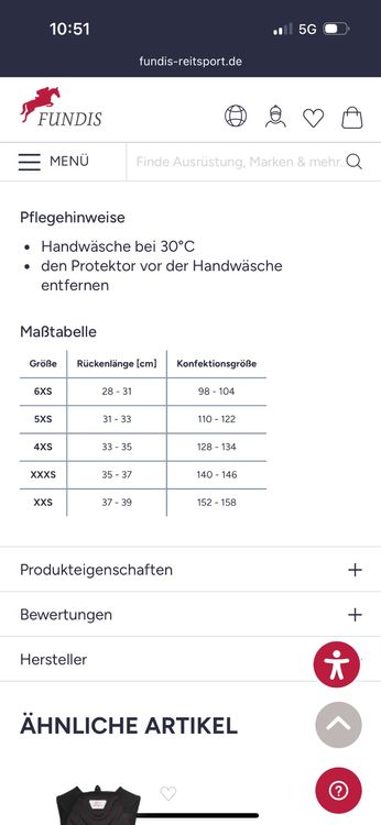 Protections: Rückenprodektor - Rückenschutz – D'occasion à Kappel SO par Skippi44 2