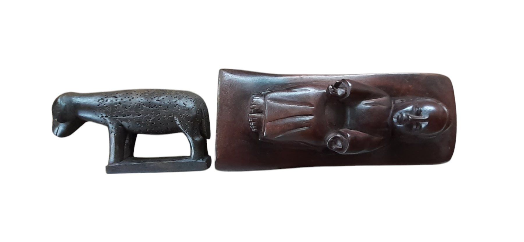 Statuette: Afrikanische Krippe mit grossen Figuren – Usato da Mörschwil venduto da antiksalon 6
