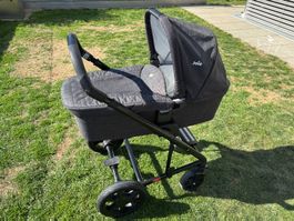 Joie Kinderwagen DLX mit Wanne und Sitz, pavement