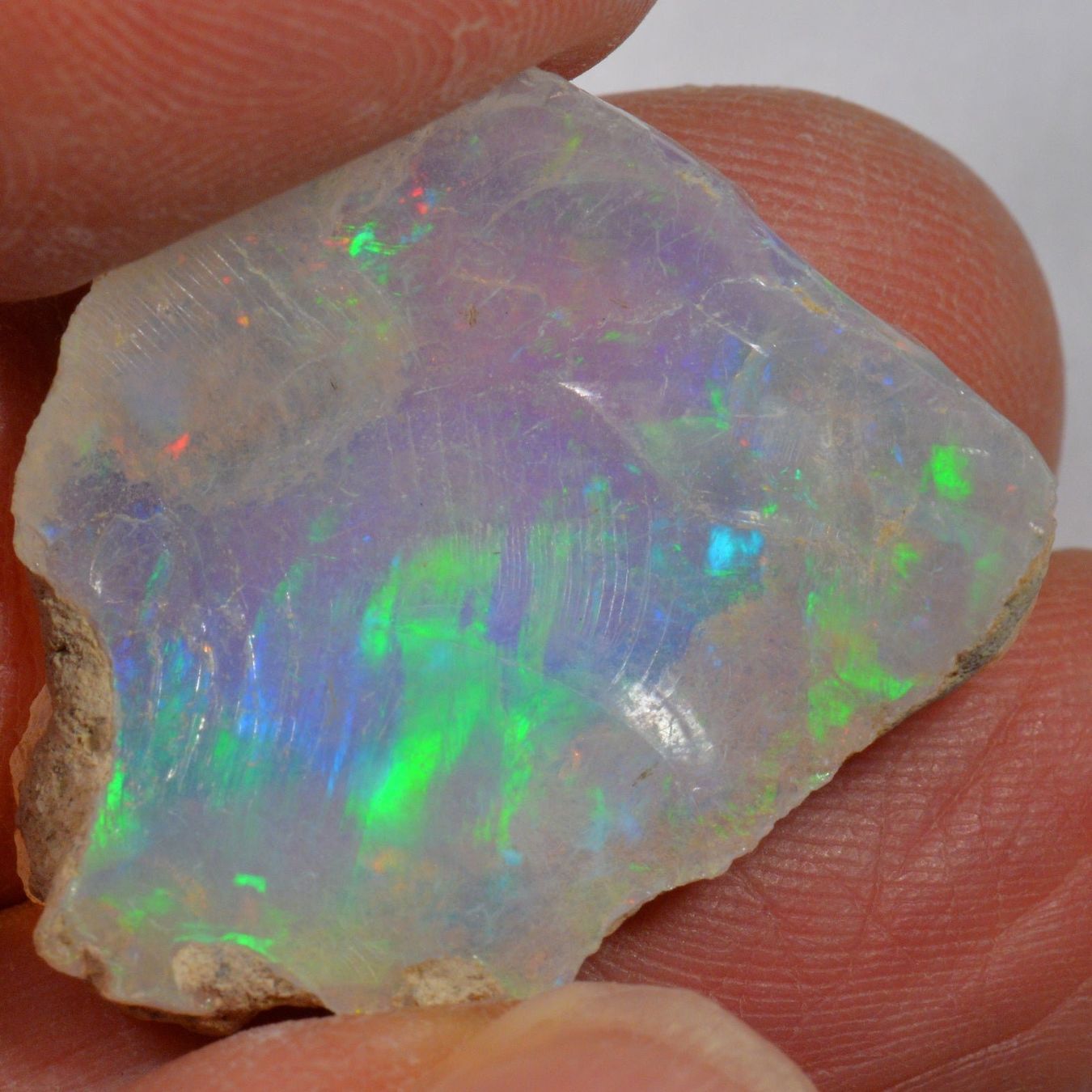 Pietre preziose: 18.4 Karat - Roher Äthiopischer Welo Opal – Nuovo (secondo la descrizione) da Rüti ZH venduto da DeinOpal 4