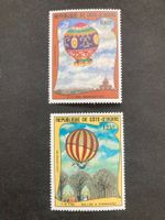 Elfenbeinküste 1983 Lot 200 J. Luftfahrt Ballon Mongolfiere