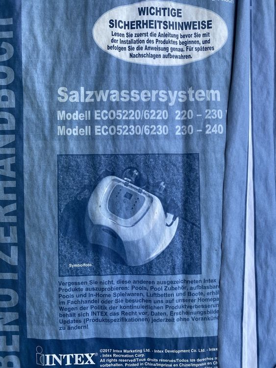 Intex Schwimmbad: Intex Pool mit viel Zubehör – Gebraucht aus Lufingen von Yukon74 1