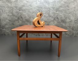 Mid-Century Couchtisch Niels Bach Teak Dänemark Coffee Table