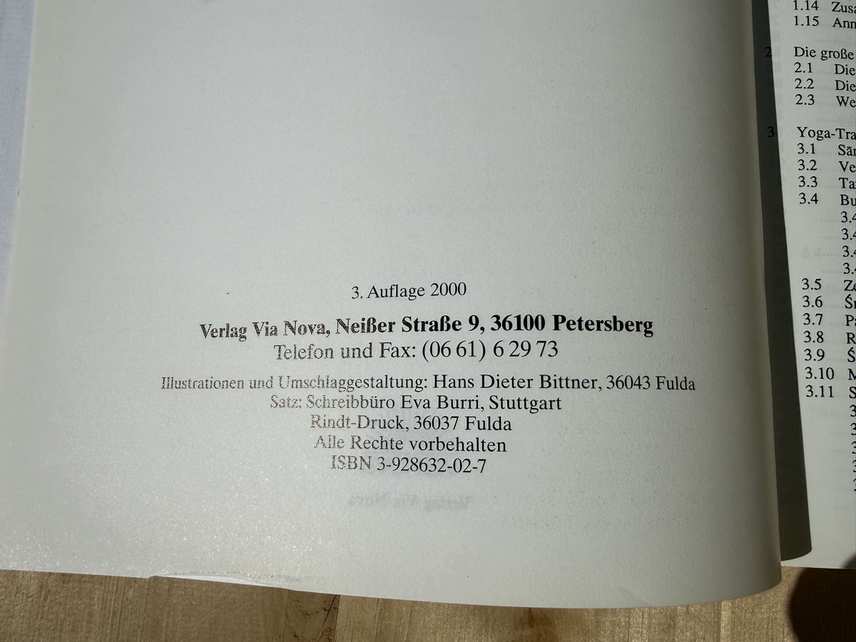 Libri: Buch: der Weg des Yoga – Usato da Strada venduto da Betflo 3