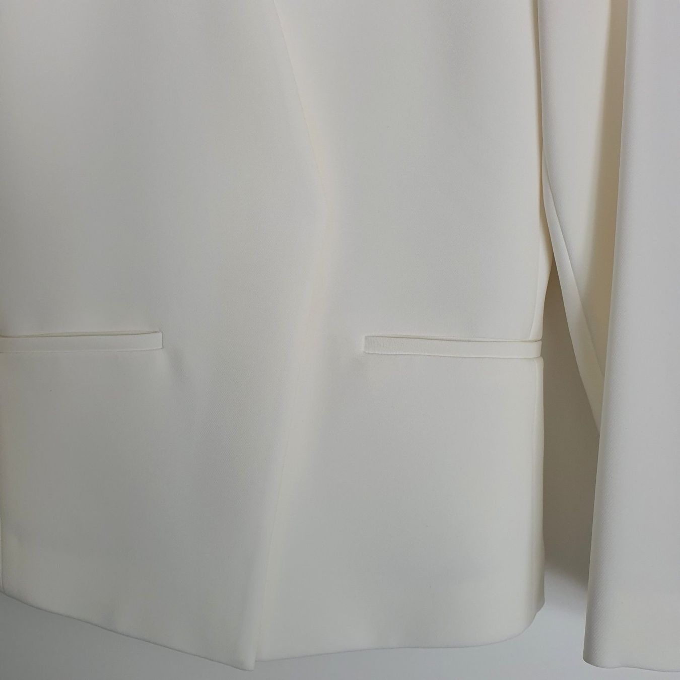 Mango Giacche: Mango MNG Off-White Einreihiger Blazer – Nuovo (secondo la descrizione) da Weiach venduto da sim_8s27 2
