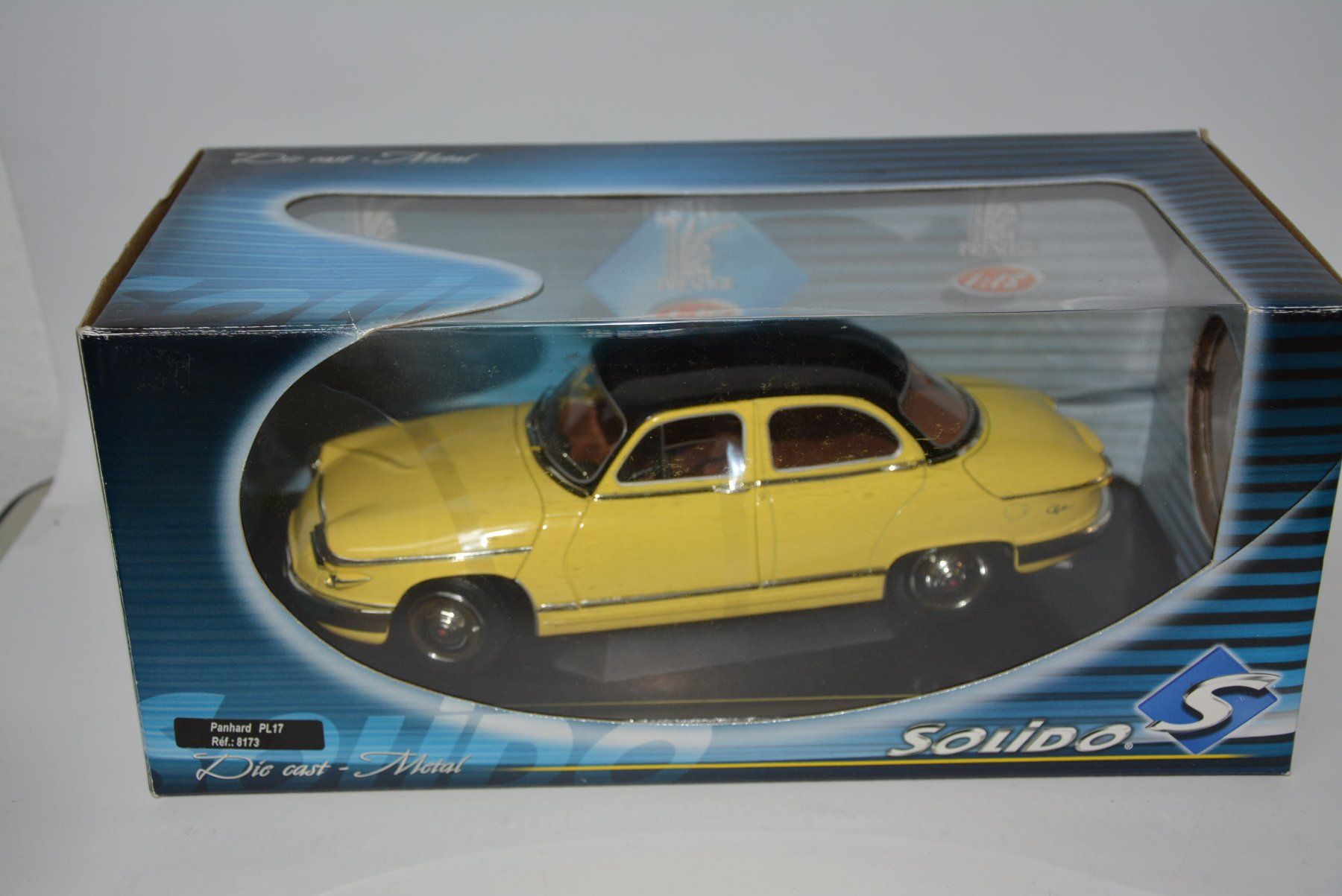 Solido Modellini d'auto: Panhard PL17 1961 , Solido 8173 , 1:18 – Nuovo e nell'imballaggio originale da Goldach venduto da Feivel9