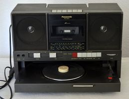 Panasonic SG-J500L Boombox  - Plattenspieler / Tourne disque