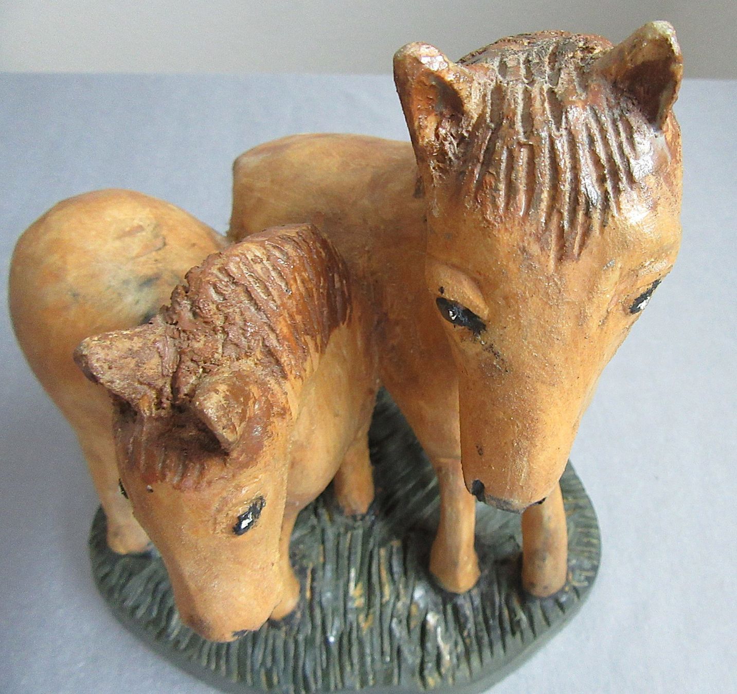 Statuette: Holzschnitzerei zwei Pferde - ab CHF 6.00 – Usato da Auenstein venduto da Padabimbim 3