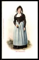 Bern, Simmenthal, Schweizerin in Tracht