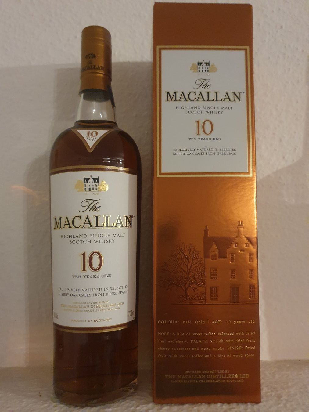 Macallan Spirituosen: Macallan Sherry oak 10y – Neu und originalverpackt aus Langnau am Albis von jer_pm72 1