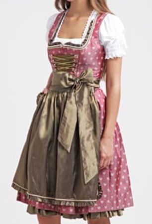 Krüger Dirndl Feelings Midi Oktoberfest Kleid Rock 46 XXL