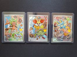 Pokémon Trio Premiers Partenaires Série 3 - FR (058/059/060)