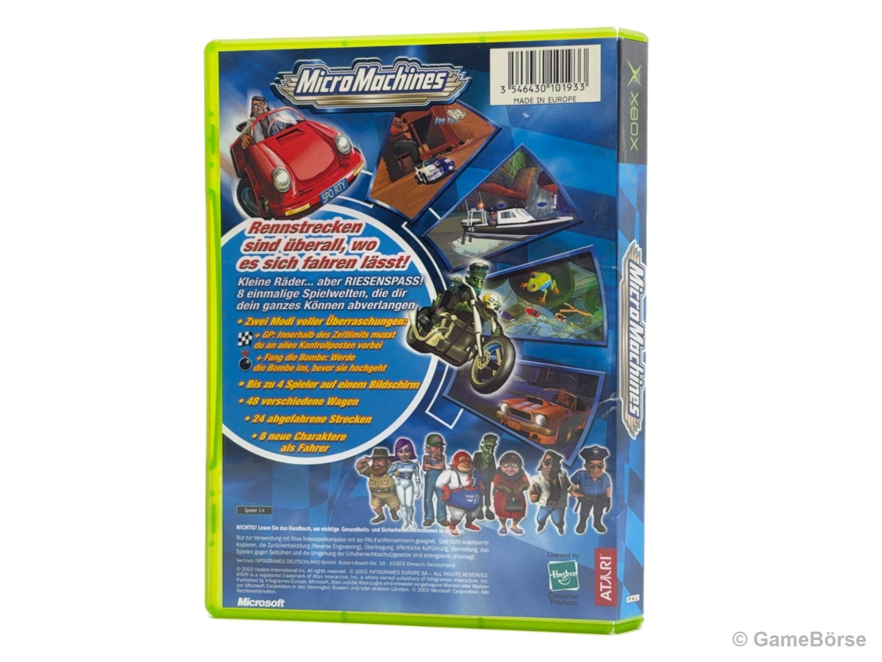 Microsoft Giochi: Xbox Micro Machines – Usato da Stettfurt venduto da GameBoerse 1