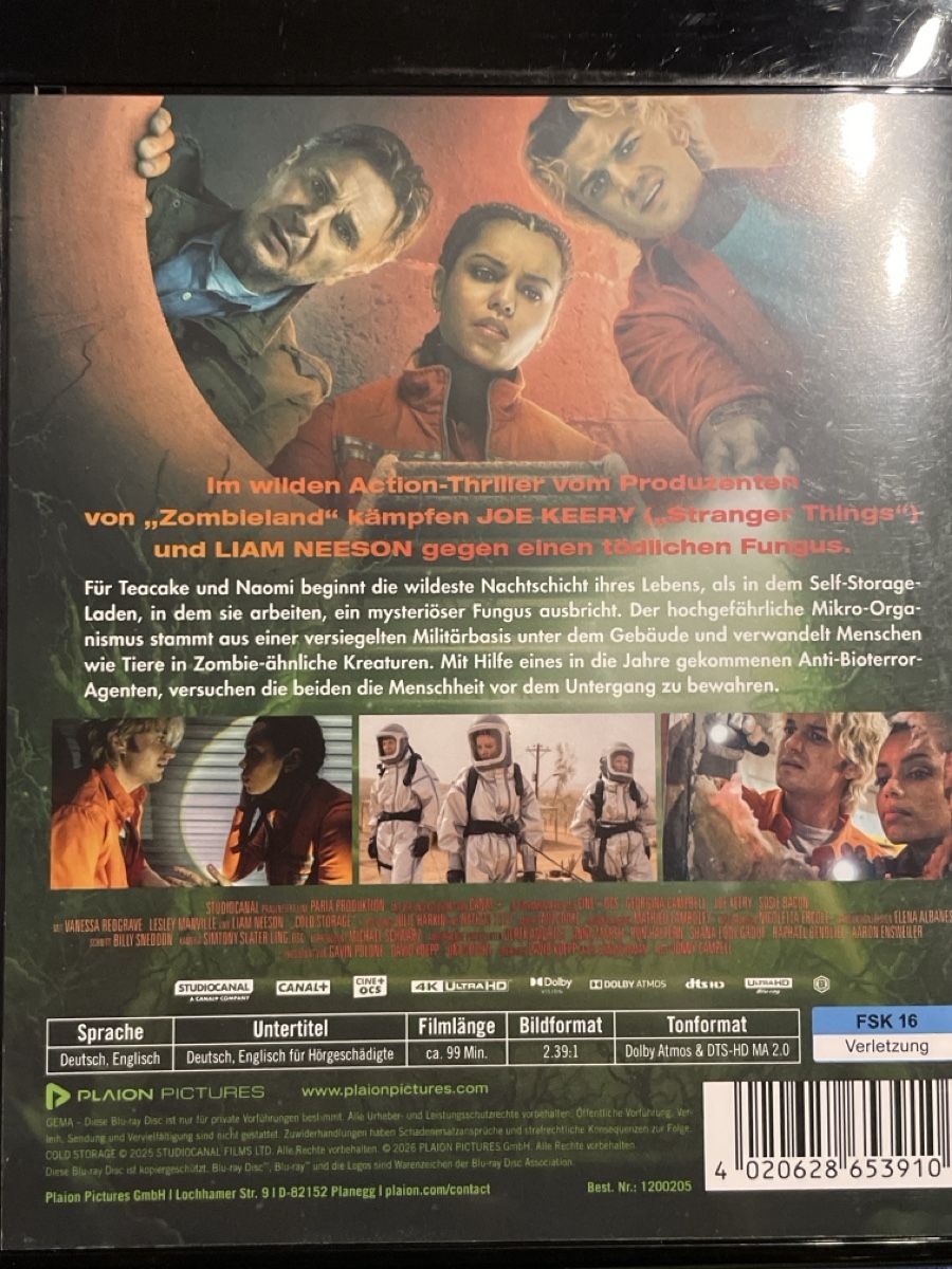 Tutti i DVDs: Cold Storage (2026)  4K UHD – Nuovo (secondo la descrizione) da Waldenburg venduto da Gonzo8 1