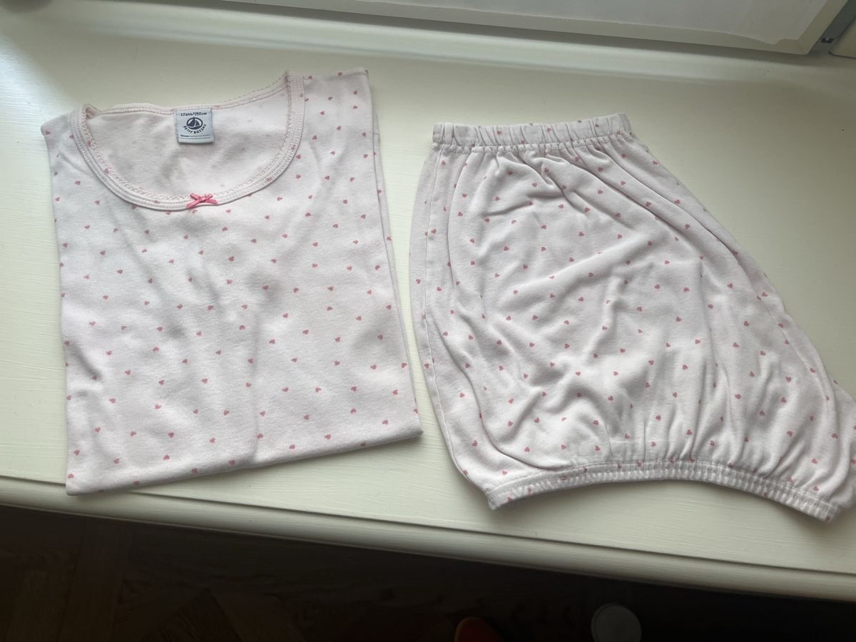 Petit Bateau Pigiama & Simili: Pink cotton petit bateau  pajama short – Usato da Rüschlikon venduto da ant_5v7g