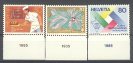 1985, Nr.717–719, Sonderpostmarken I **