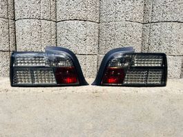 LED Rückleuchten schwarz für BMW E36 Coupe