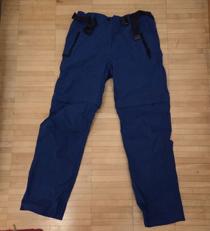 Wanderhose Gr. 152 abnehmbare Beine blau