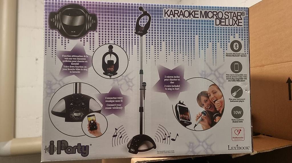 Lettore multimediale & Streamer: Karaoke-Anlage LEXIBOOK, Micro Star Deluxe – Usato da Neuenkirch venduto da tip_wp7s 1