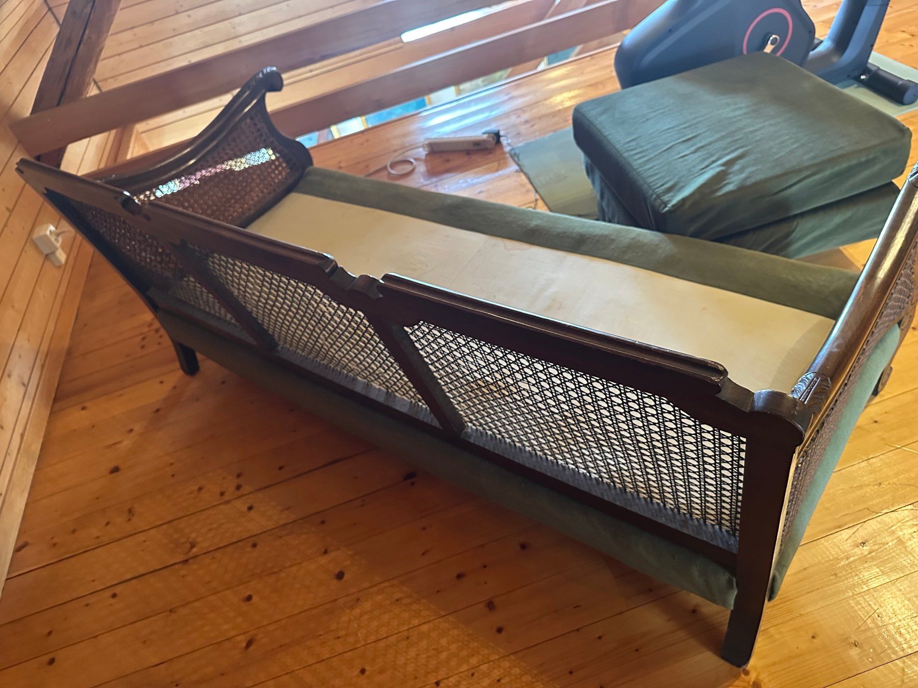 Divani: 3-Sitzer Sofa mit Wiener Geflecht – Usato da Berikon venduto da Hering 4