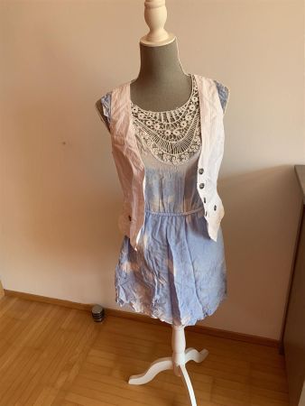 PEPE Jeans Kleid + Gilet OPUS Gr. XS/S