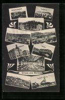Herisau, Ortsansichten, Tonhalle, Postge