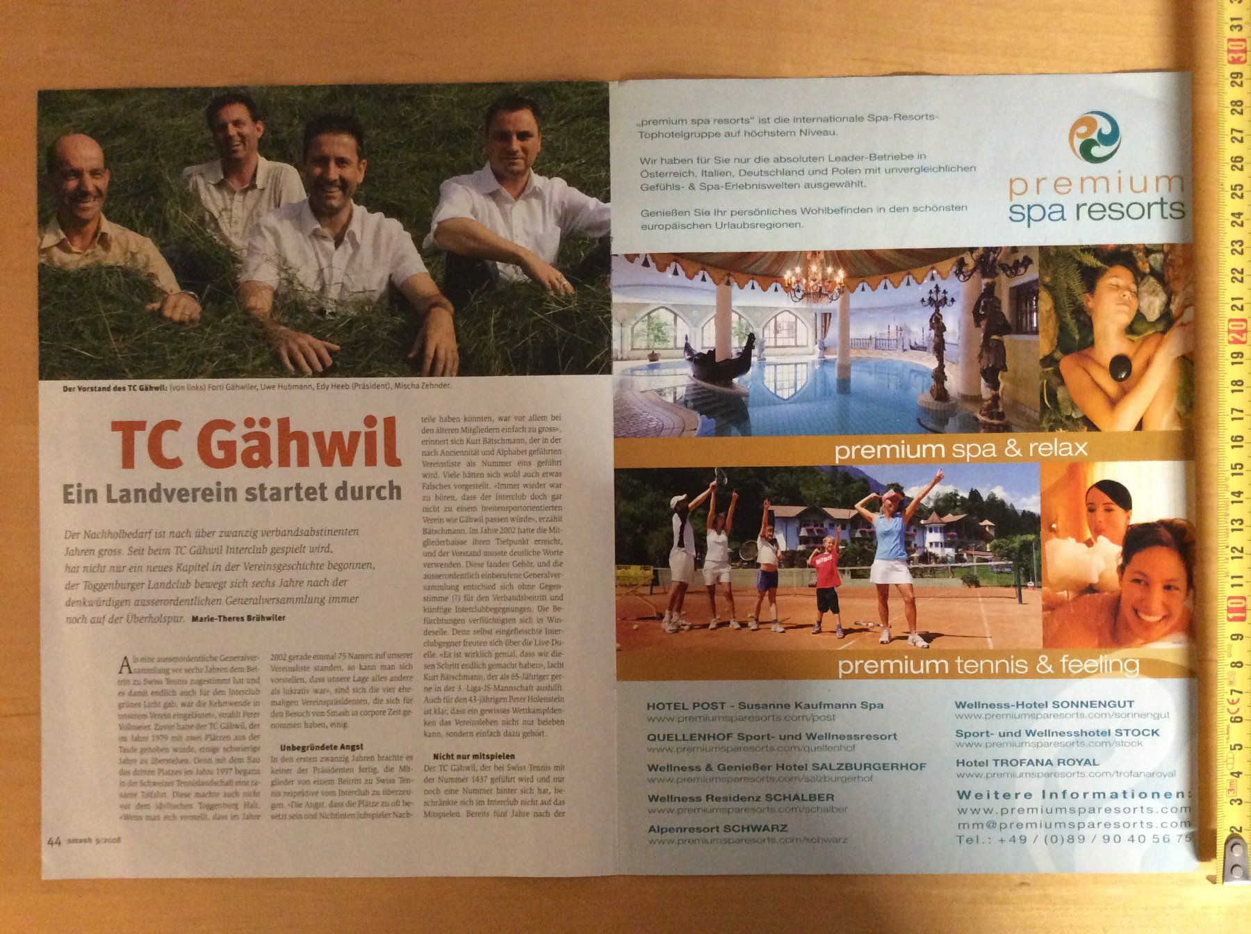 Autografi: Roger Federer, Original Autogramm auf Smash-Poster – Usato da Salmsach venduto da aacs65 1