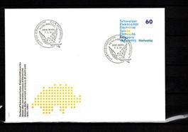 1995 - FDC / Werbemarken - 100 Jahre Schweiz. Elektrizität