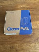Closer Pets Katzenklappe Anthrazit Grau neu