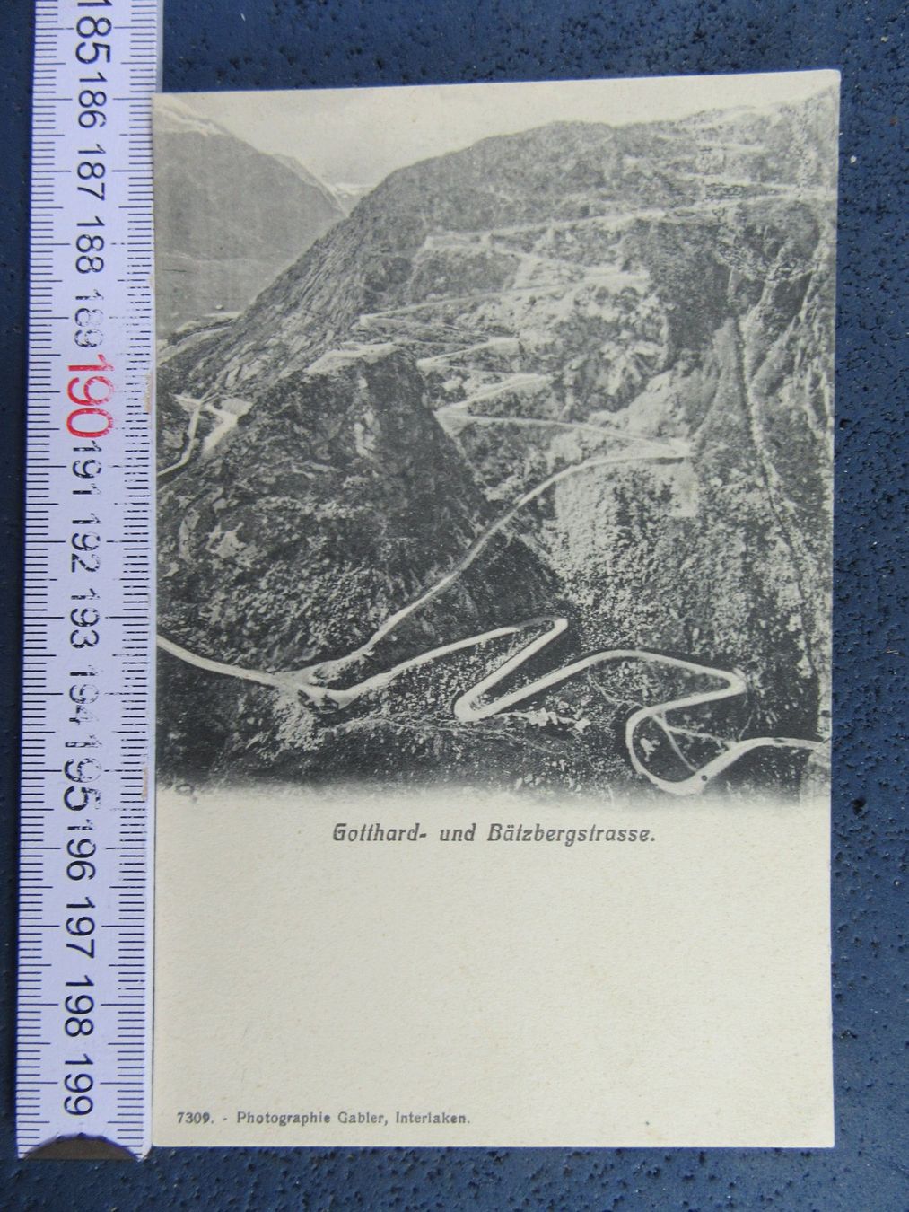 Cartoline postali: GOTTHARD IND BÄTZBERGSTRASSE URI AK- – Usato da Ettingen venduto da Hausi4711