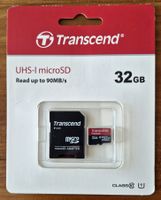 MicroSD Karte 32GB Class 10 UHS-I (Premium) 400x, Adapter
