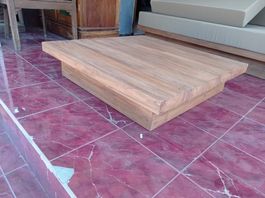 Tisch Outdoortisch Teakholz Outdoor Gartentisch Loungetisch